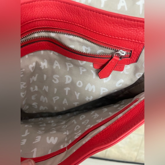 AIMEE KESTENBERG
All For Love Convertible Leather Shoulder Bag in CORVETTE RED - Picture 10 of 16